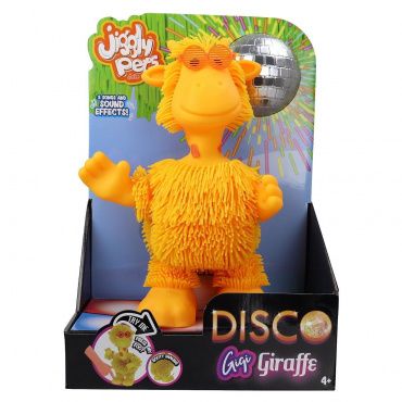 40399 Игрушка Жираф Жи-Жи желтый интерактивный, танцует Jiggly Pets